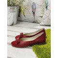 Женские красные балетки Арт. 315-03 Женские красные балетки Арт. 315-03