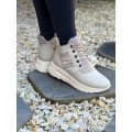 Женские кроссовки капучино из натуральной кожи Арт. 1338-86 Женские кроссовки капучино из натуральной кожи Арт. 1338-86